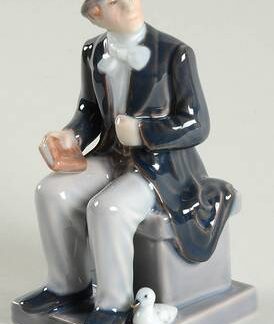 Royal Copenhagen Annual Figurines Hans Christian Andersen - Boxed