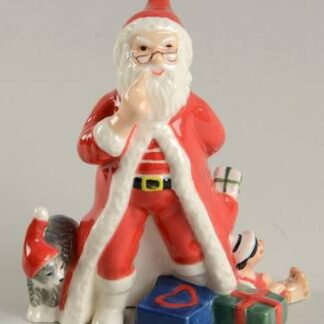 Royal Copenhagen Annual Santa Figurine 2015-Santa - Boxed