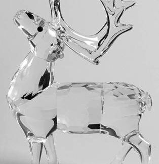 Swarovski Christmas Figurines Reindeer Only - No Box