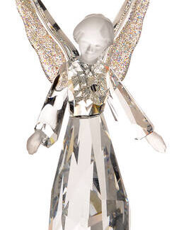 Swarovski Christmas Figurines Angel - With Box