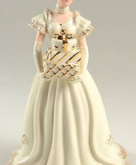 Lenox Classic Ivory Christmas Figurines Holiday Presents - No Box