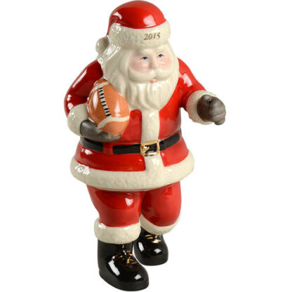 Lenox Lenox Christmas Figurine Santa Football - Boxed