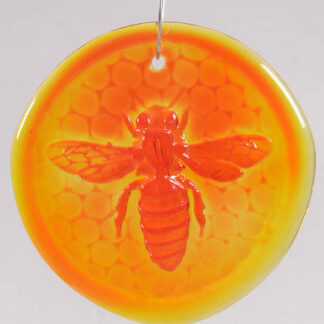 Blenko Animals & Figurines 3" Bee Suncatcher/Ornament