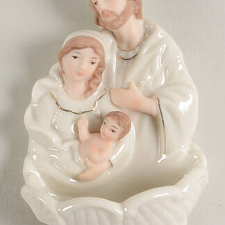 Belleek Pottery (Ireland) Belleek Figurines Nativity Font - Boxed