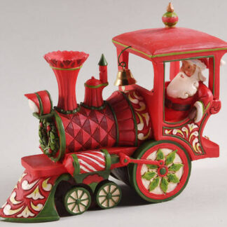 Jim Shore Holiday Express Figurines On Track For Good Tidings - With Box