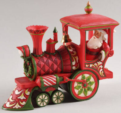 Jim Shore Holiday Express Figurines On Track For Good Tidings - With Box