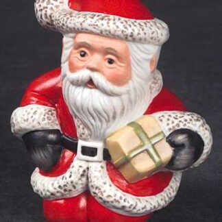 Goebel Christmas Figurines & Giftware Kneeling Santa-Set Of 2 - Boxed