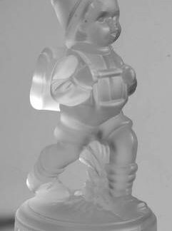 Goebel Crystal M.I. Hummel Figurine School Boy - Boxed