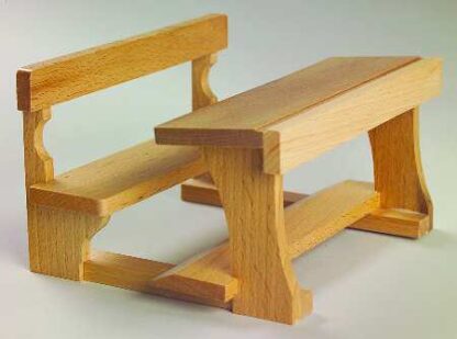 Goebel Hummel Figurine Accessories Natural Wood School Bench - Boxed