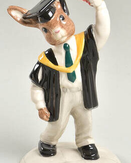 Royal Doulton Bunnykins Figurines Graduation Day Bunnykins - No Box