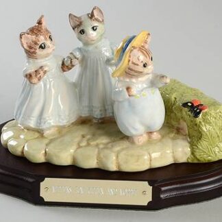 Beswick Beatrix Potter Annual Tableau Figurine Mittens