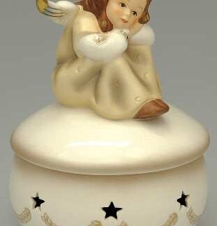 Goebel Christmas Figurines & Giftware Daydreamer Box-Champagne - Boxed