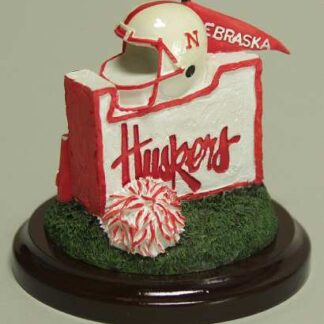 Slavic Treasures Mascot Mini Figurine Nebraska Cornhuskers - Boxed