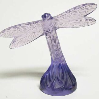 Lalique Lalique Figurines & Paperweights Dragonfly-Violet - With Box