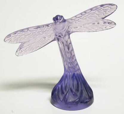 Lalique Lalique Figurines & Paperweights Dragonfly-Violet - With Box