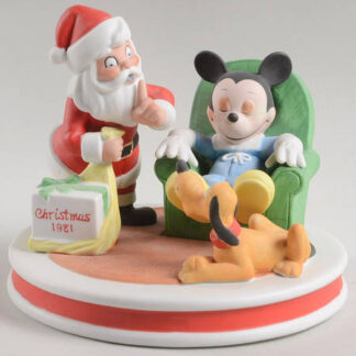 Grolier Disney Christmas Figurine Mickey