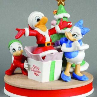 Grolier Disney Christmas Figurine Donald