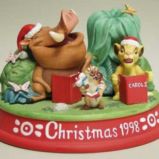 Grolier Disney Christmas Figurine Jungle Bells - No Box