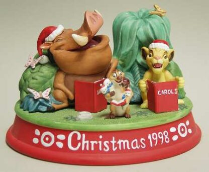 Grolier Disney Christmas Figurine Jungle Bells - No Box