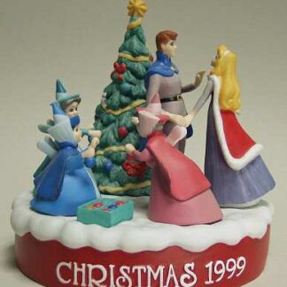 Grolier Disney Christmas Figurine A Charmed Christmas - No Box