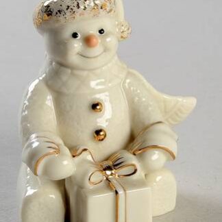 Lenox Lenox Christmas Figurine Snowy Gift - No Box