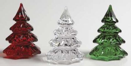 Waterford Crystal Waterford Crystal Figurine Christmas Trees-Small Set Of 3 - No Box