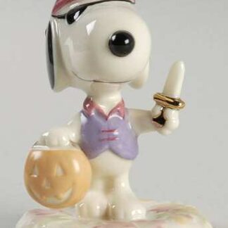 Lenox Peanuts Figurines Snoopy's Trick Or Treat - Boxed