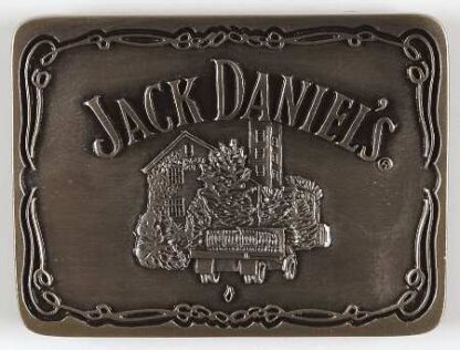 Jack Daniels Jack Daniels Figurines; Giftware Scenes From Lynchburg Belt Buckle - Boxed