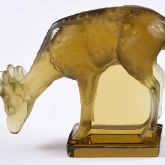 Lalique Lalique Figurines & Paperweights Fawn-Smoke - Boxed