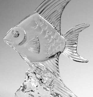 Waterford Crystal Waterford Crystal Figurine Angel Fish-Clear - Boxed