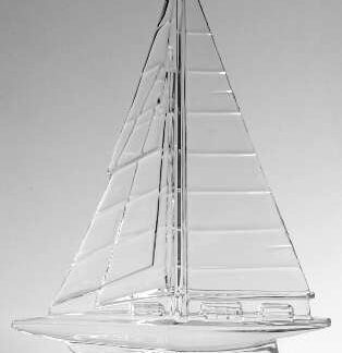 Waterford Crystal Waterford Crystal Figurine Sailboat-Clear - Boxed