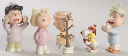 Lenox Peanuts Figurines That's What Christmas Is About Charlie B - Boxed