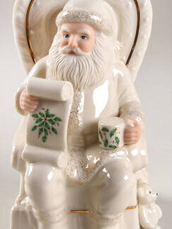 Lenox Lenox Christmas Figurine Santa Naughty Or Nice - Boxed