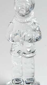 Waterford Crystal Waterford Crystal Figurine Christmas Caroler - No Box